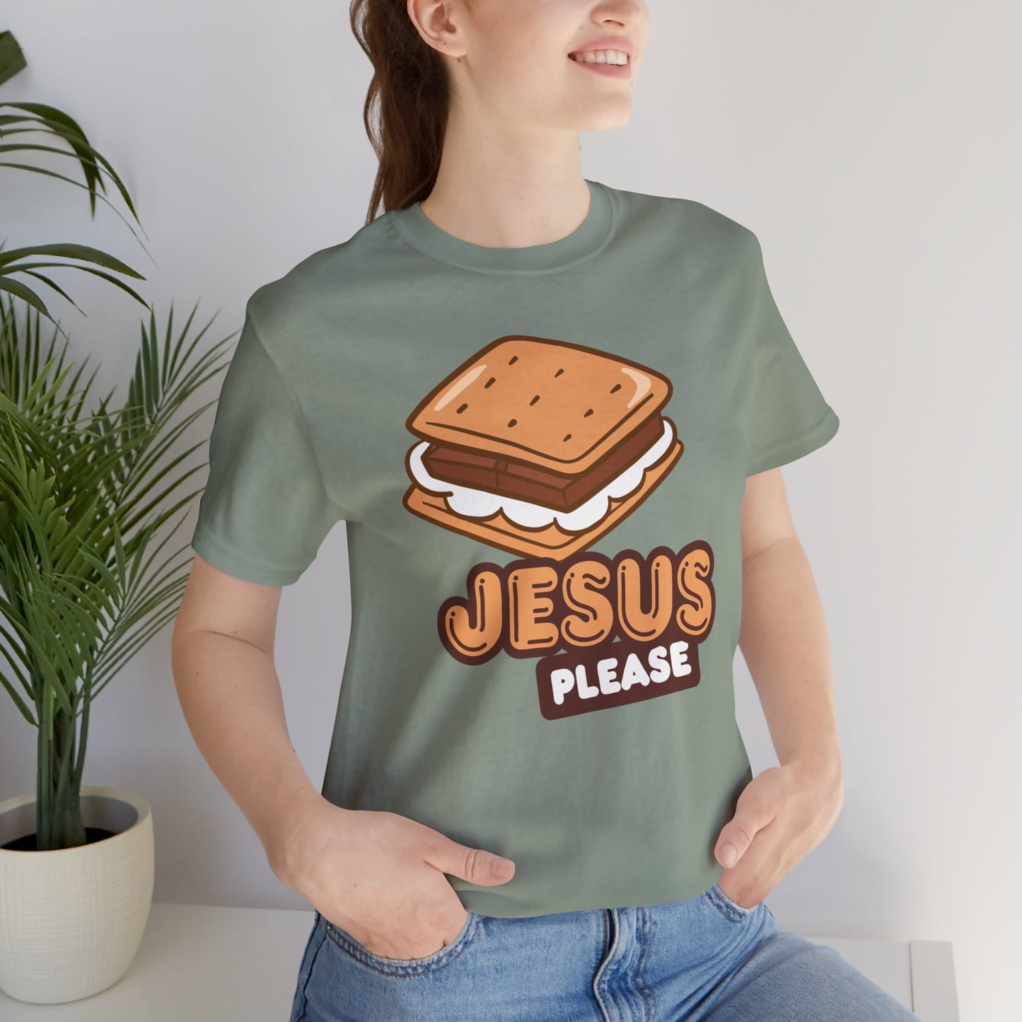 S’more Jesus Please Short Sleeve Tee