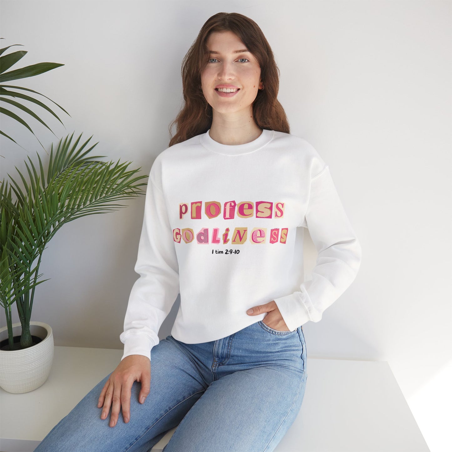 Profess Godliness Crewneck Sweatshirt