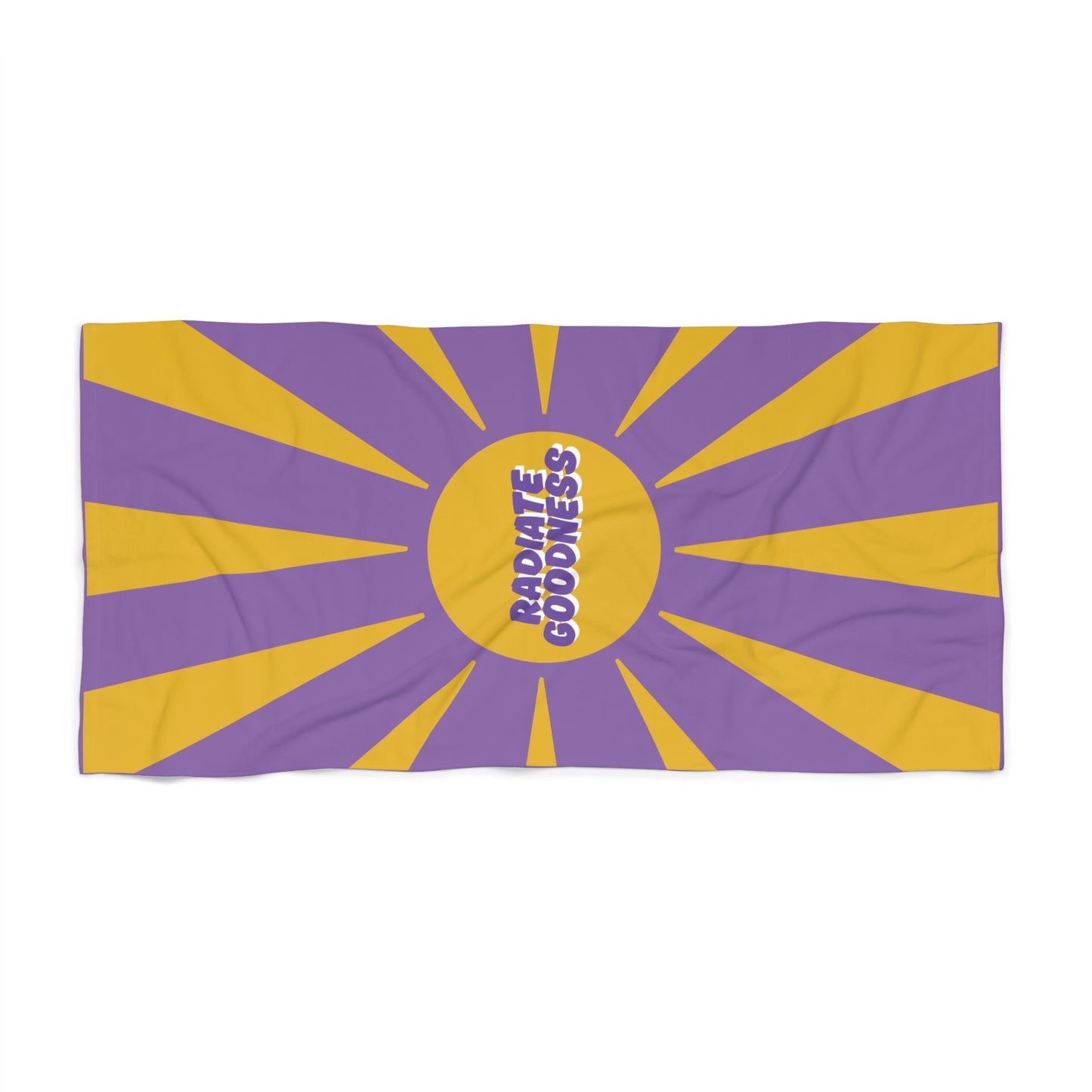 Radiate Goodness - Beach Towel